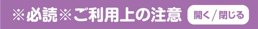 クレジット決済ご利用上の注意